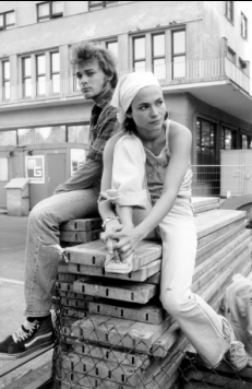 Liz und Richard in der Stadt